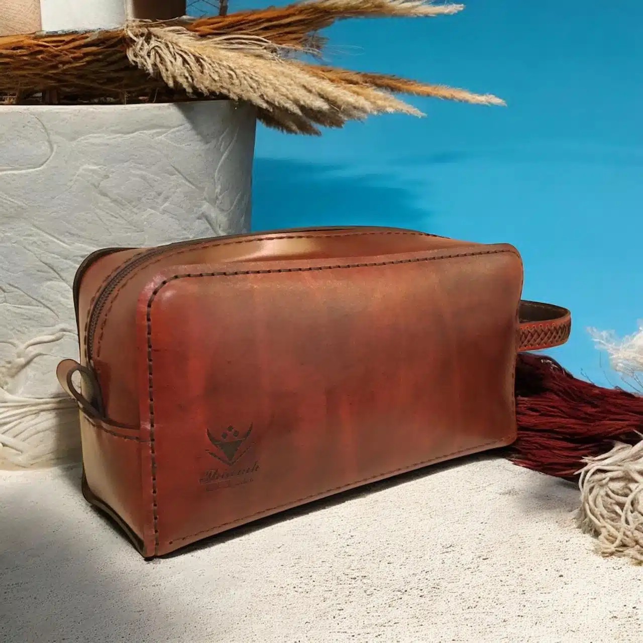 0113 Handmade Genuine leather clutch bag for men 2 WhatsApp Image 2024 11 20 at 11.42.20 PM