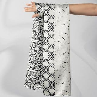 Black & White Scarf