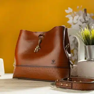 0110 Handmade Genuine leather tote bag