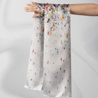 Colorful Flowers Scarf