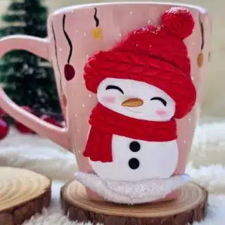 Snowman magic mug
