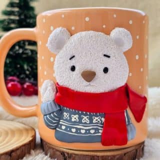 Warm like a teddy bear mug