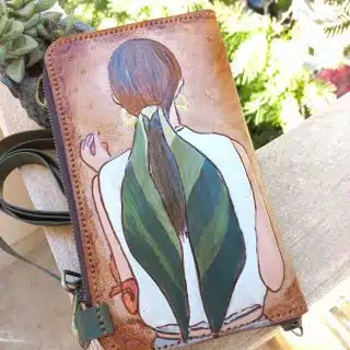 A larg size of leather wallet