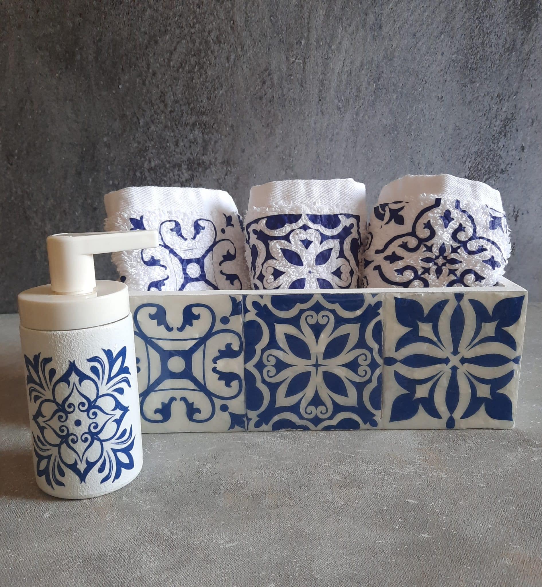 Blue tiles set 1 Blue tiles set