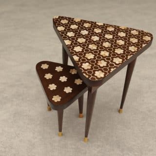 mother of pearl flower tray