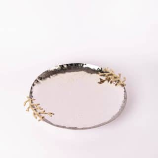 Handmade stainless plate