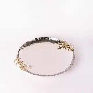 Handmade stainless plate