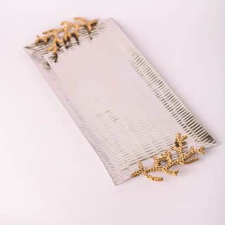 Handmade stainless tray