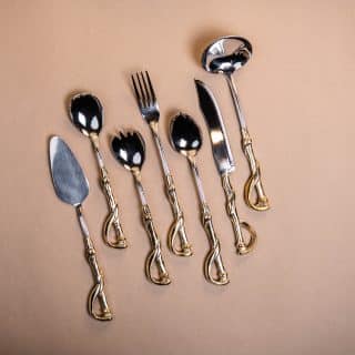 Serving set of 5 pieces