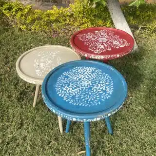 Indian Style Set of Tables