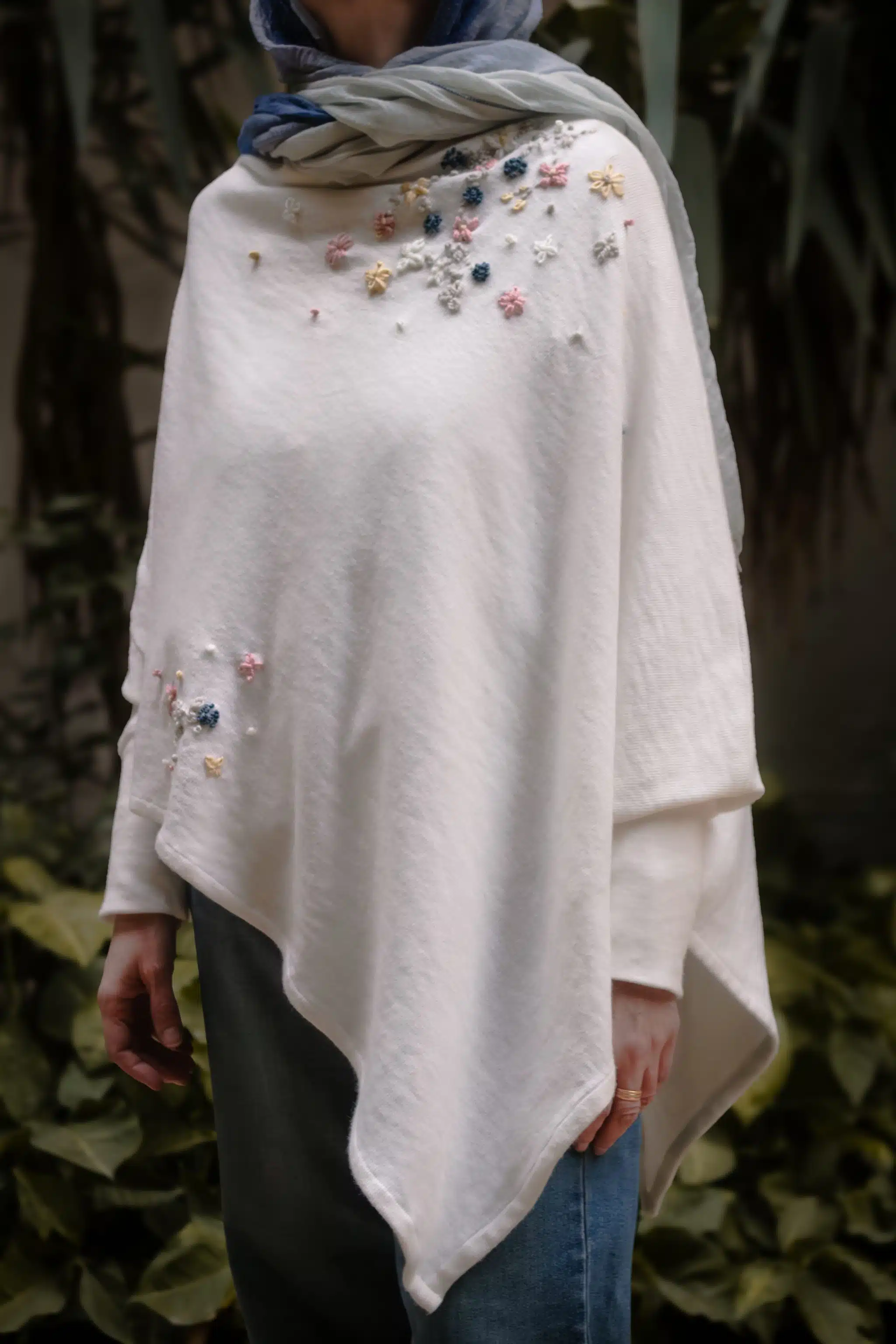 Floral Poncho 1 Floral Poncho