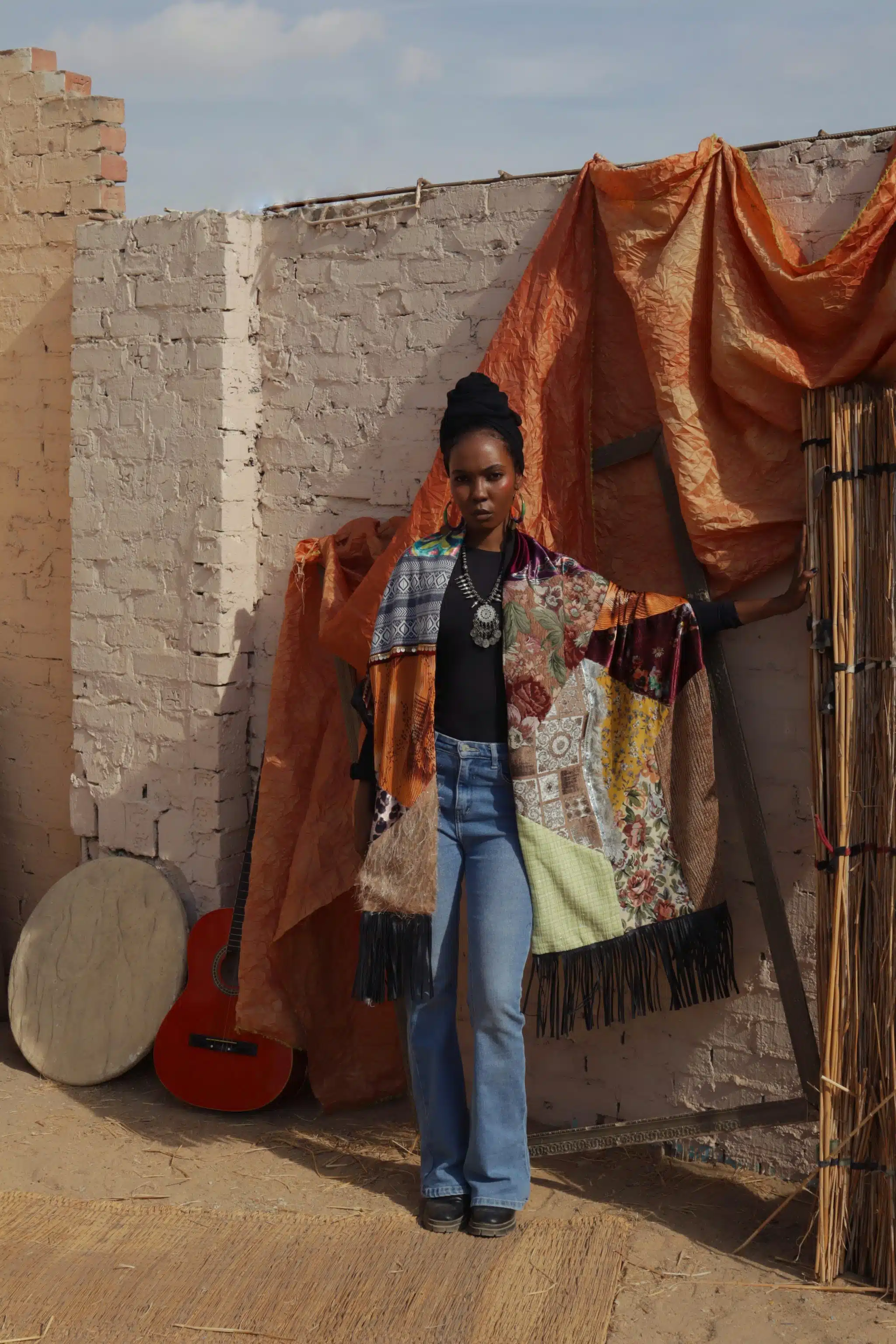 Desert breeze shawl 1 Desert breeze shawl