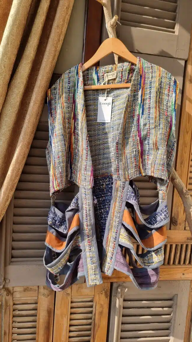 Nomad vest in radiant tones 2 IMG 0611 scaled