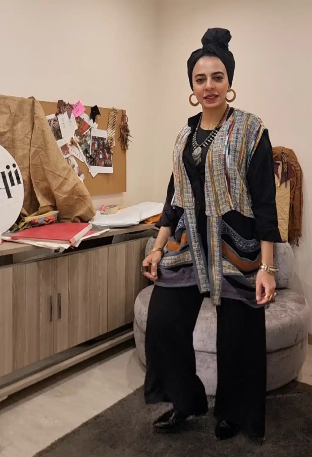 Nomad vest in radiant tones 3 IMG 0623