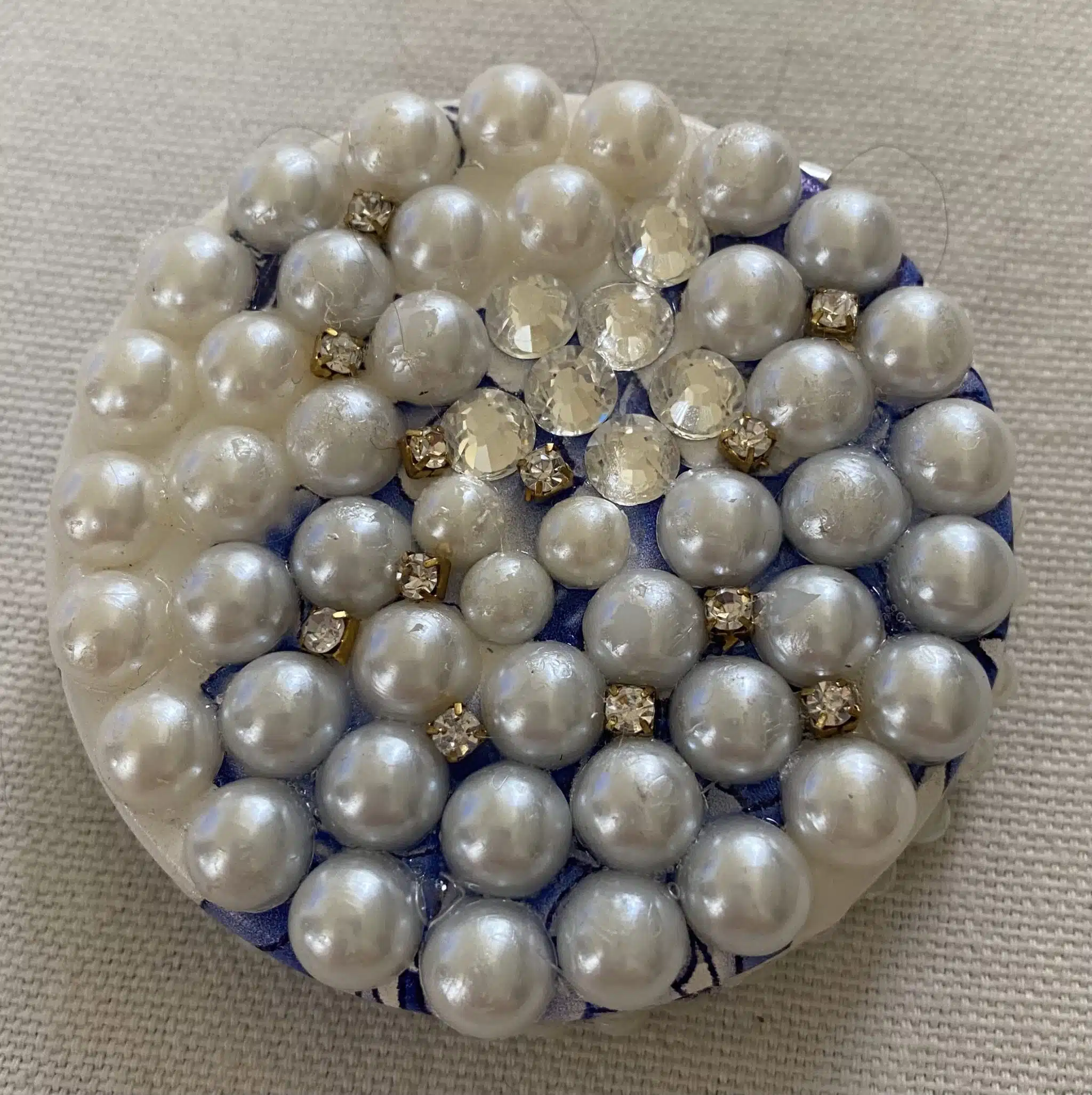 Pearl Decorated pocket mirror 2 IMG 4083 scaled