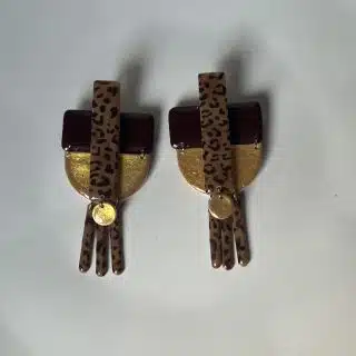 Leopard Earrings