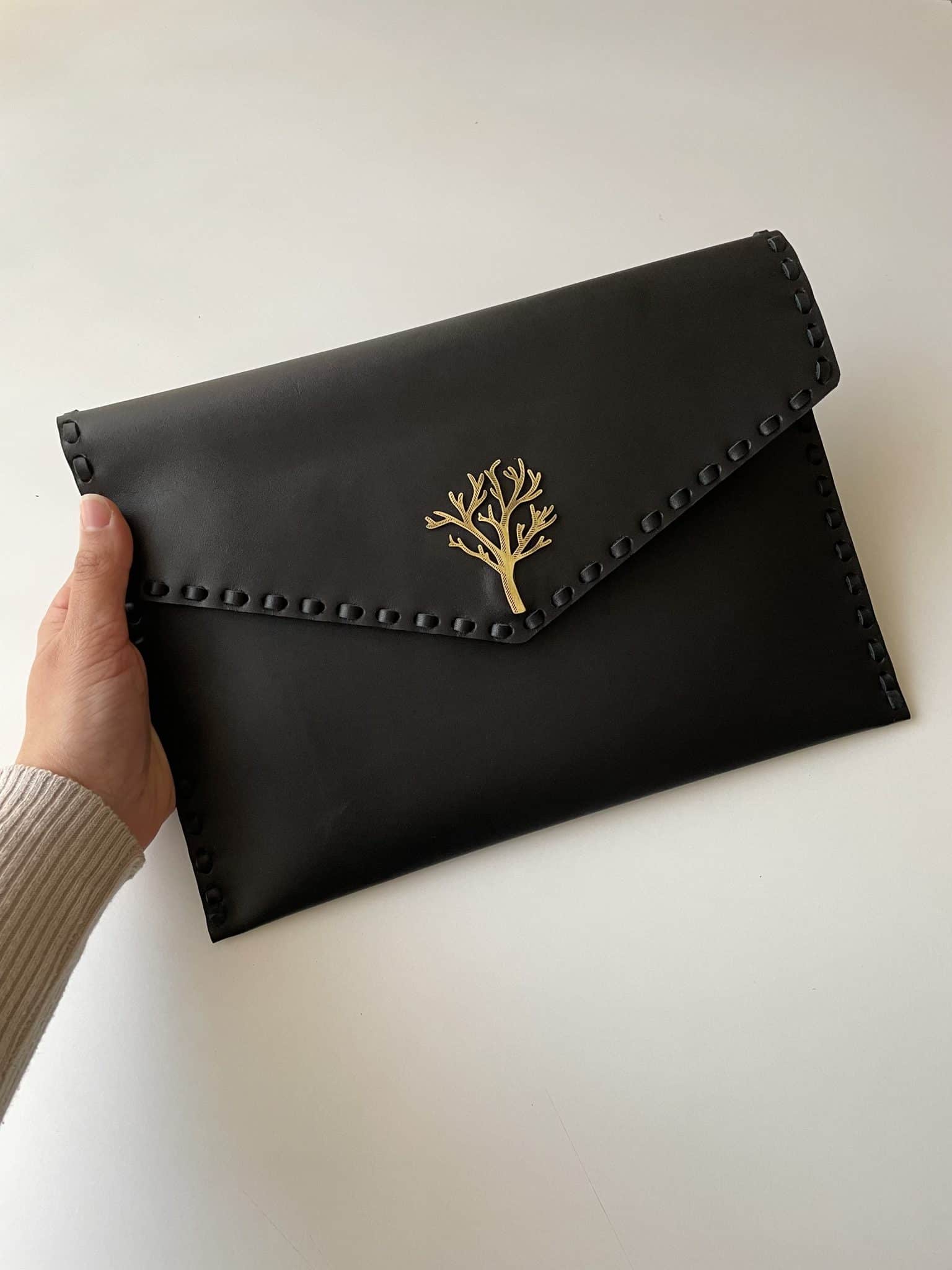 Tree clutch bag (large size) 1 Tree clutch bag (large size)