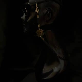 Flower Design Glasses Chain