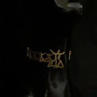 Dervish Design Choker (Silver Plated)