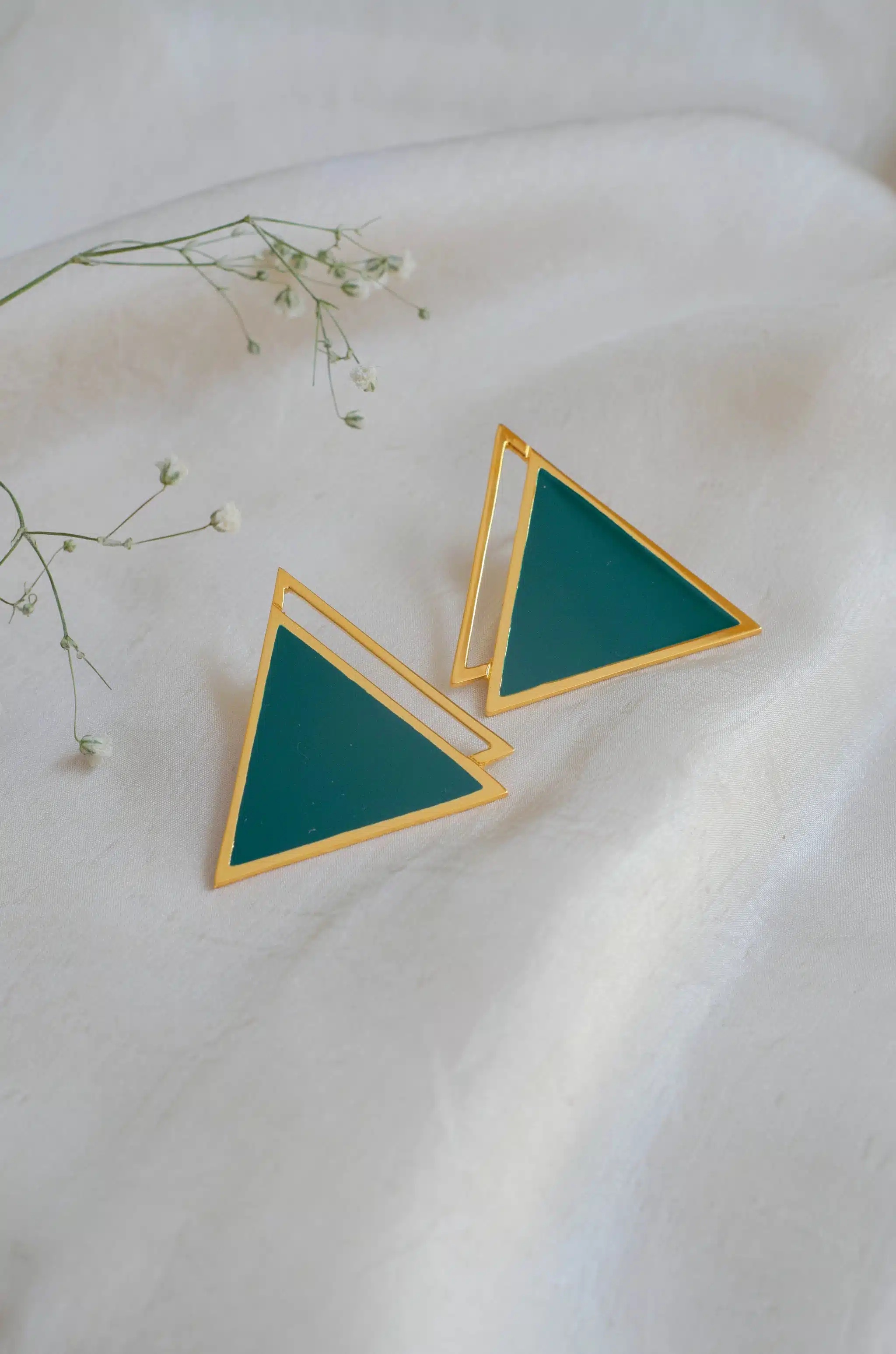 Earrings 1 Emerald Tuya earings