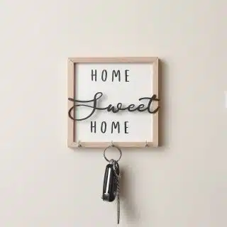 KeyHanger Home sweet Home Frame