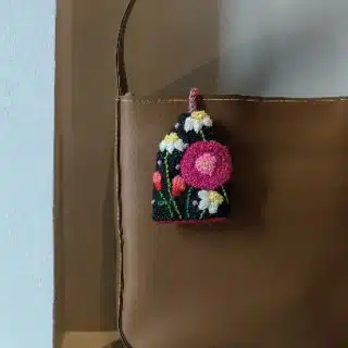 key cover " flowers "