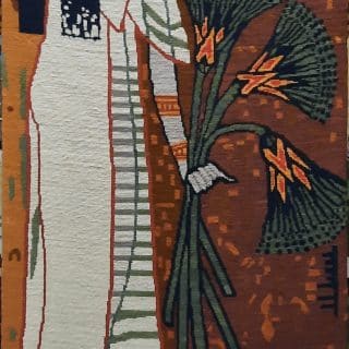 Elegant Egyptian-Inspired Tapestry