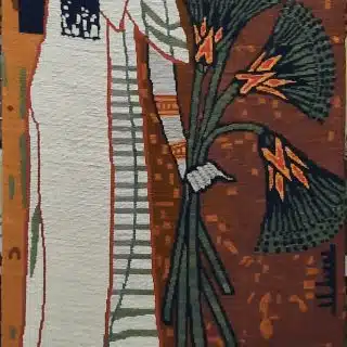 Elegant Egyptian-Inspired Tapestry