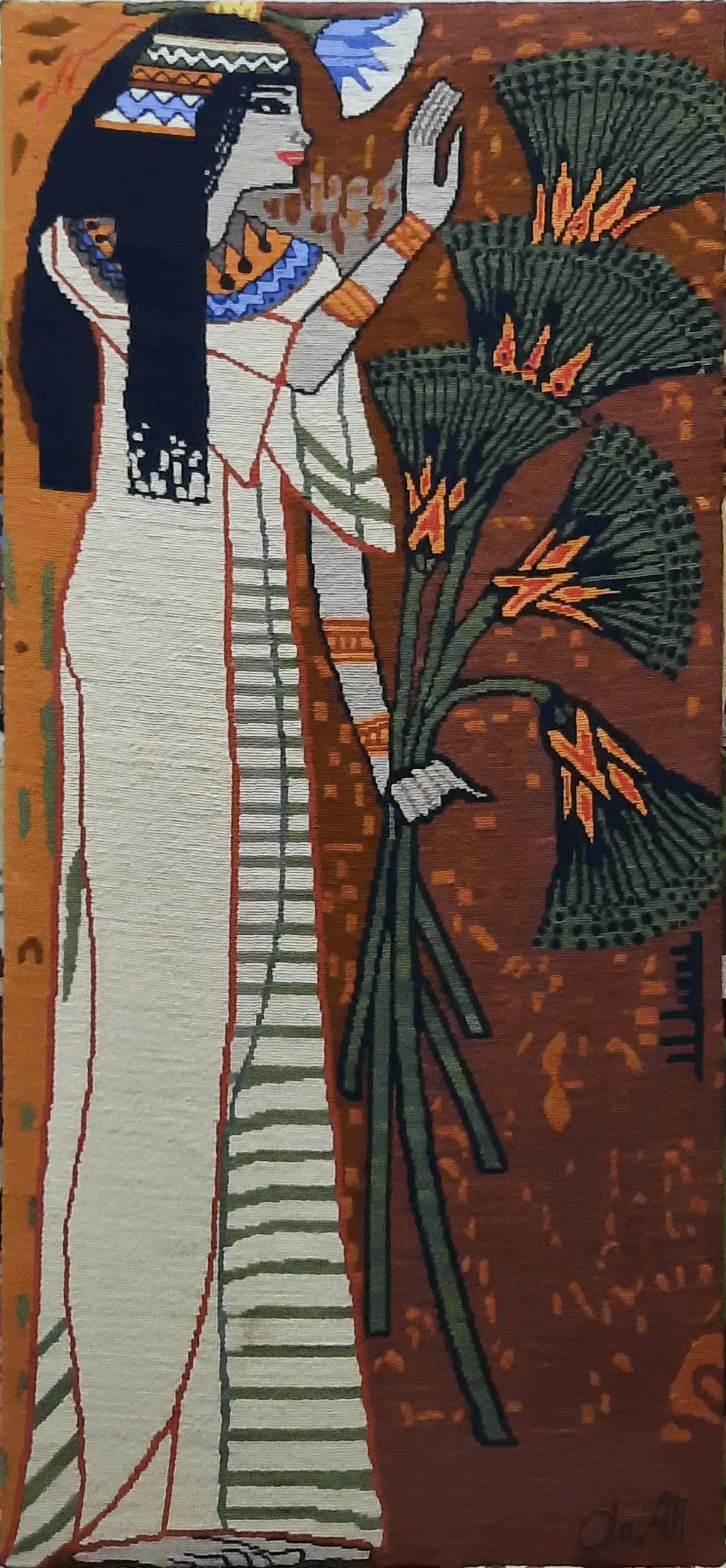 Elegant Egyptian-Inspired Tapestry 1 Elegant Egyptian-Inspired Tapestry