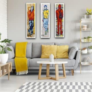 YOUTH MINDSET OIL PAINTING