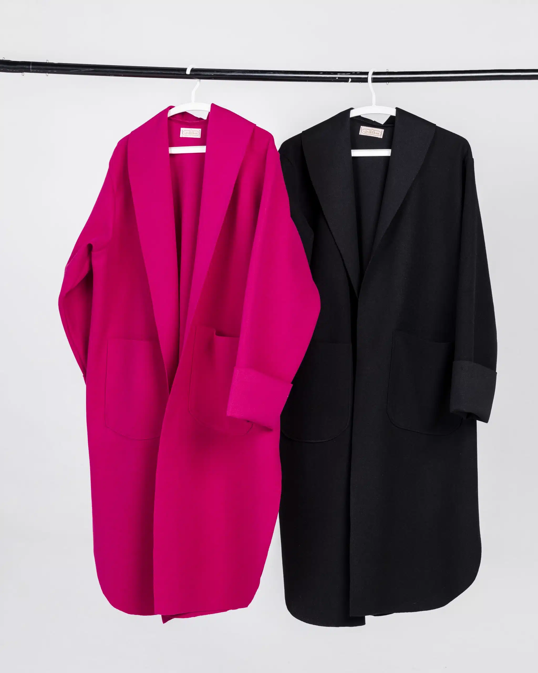 Black wool coat 1 Black wool coat