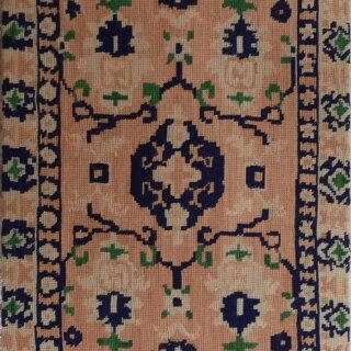 Handwoven Persian-Inspired Rug