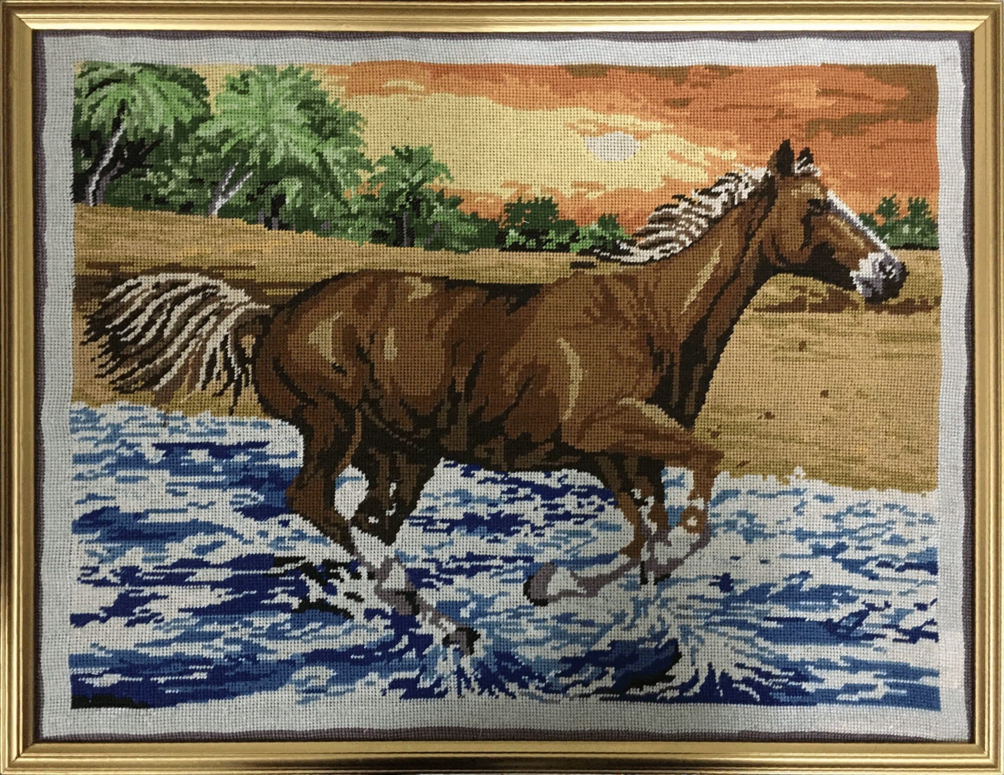 Galloping Horse at Sunset 1 Galloping Horse at Sunset