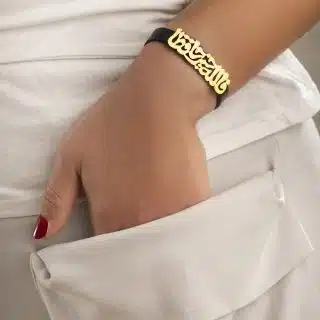 leather bracelet