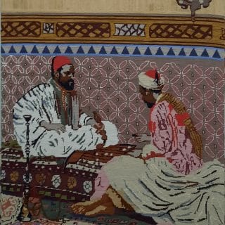 Traditional Oriental Tapestry Design