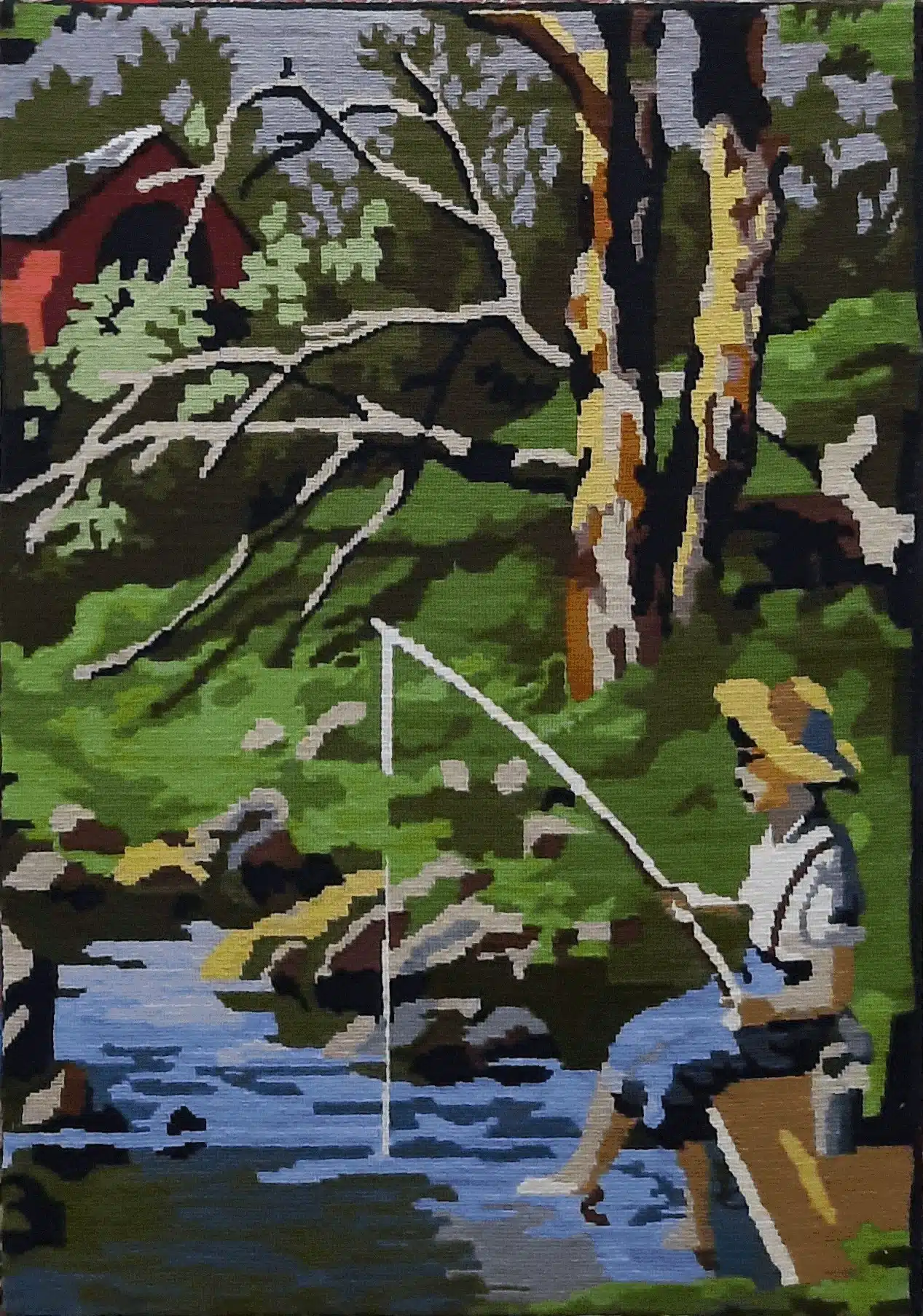 Tranquil Day by the Creek 2 9 1