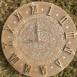 Classic Brown Wall Clock