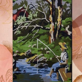 Tranquil Day by the Creek