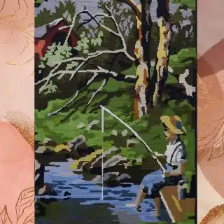 Tranquil Day by the Creek