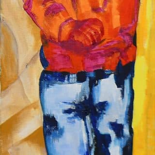 YOUTH MINDSET OIL PAINTING