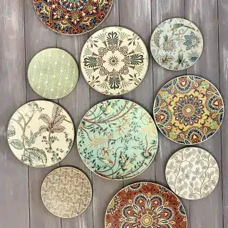"Classic Mandala" Wall Plates Collection