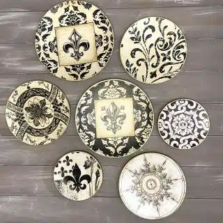 "Classic Black & Ivory" Wall Plates Collection