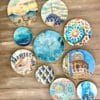 "Domes" Wall Plates Collection