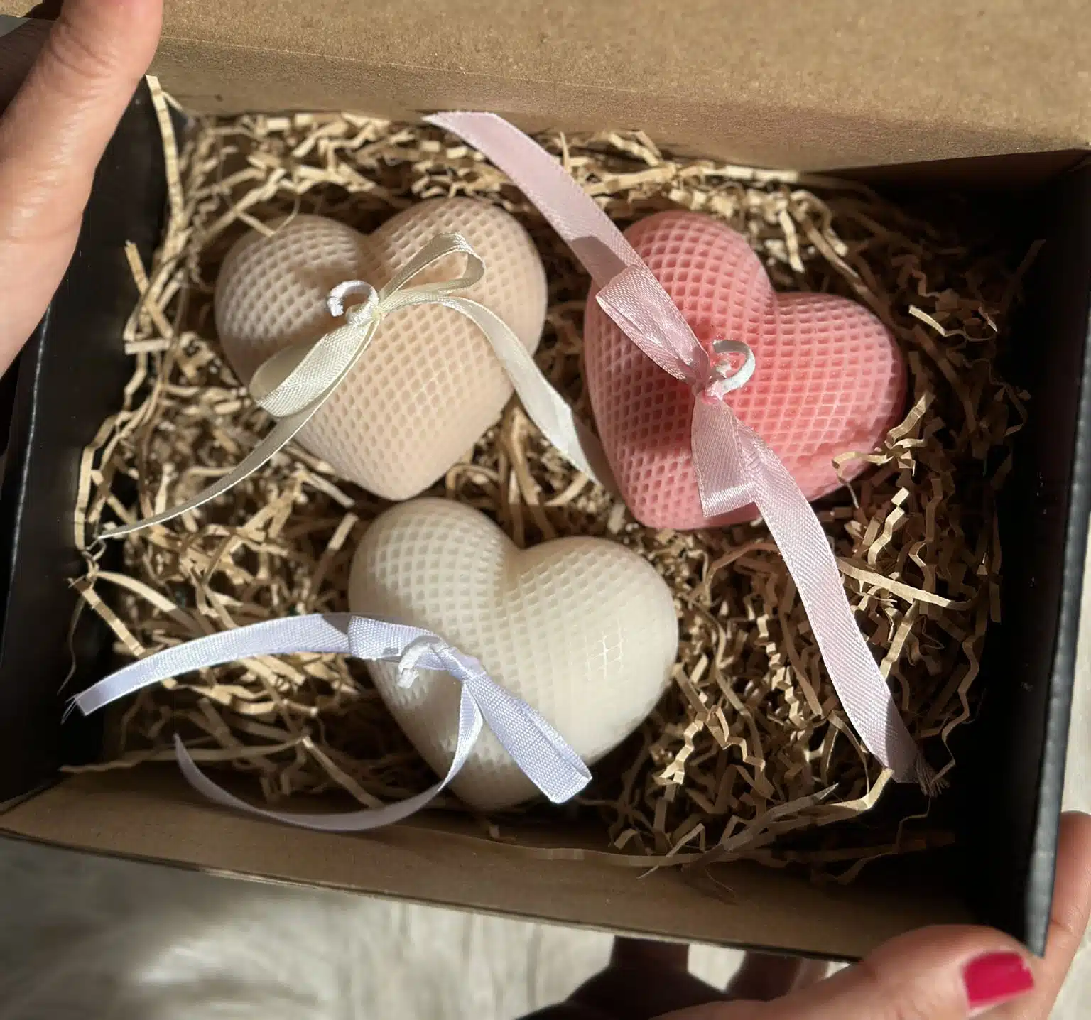 box of three hearts 1 box of three hearts