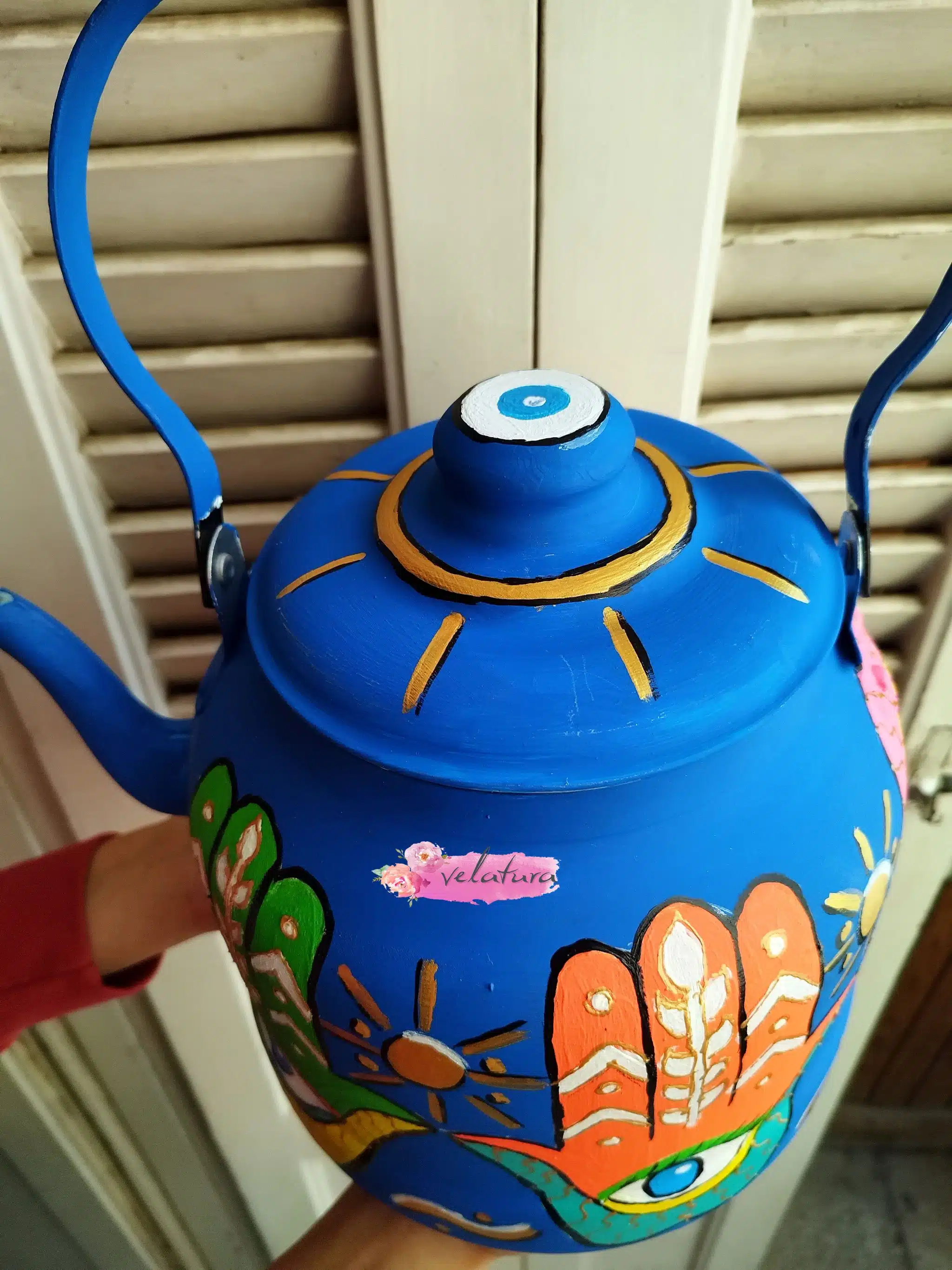 The Hamsa | Big blue teapot 2 IMG 20240429 134219 scaled
