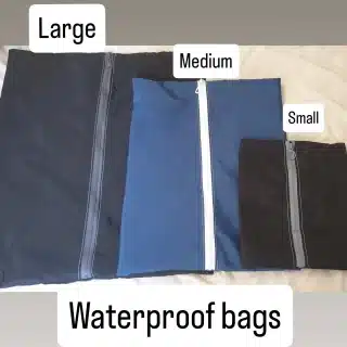 Waterproof organizing bags