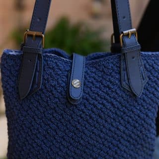 Casual Crochet Handbag
