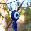 Evil eye keychain