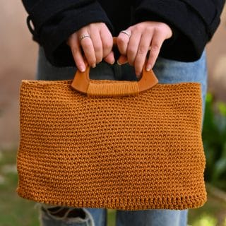 Classy Crochet Handbag