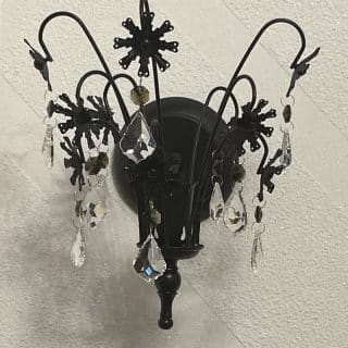 Black & Crystal appliqués